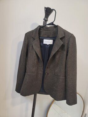 Veronica Beard Blazer Jacket, Green Size 0